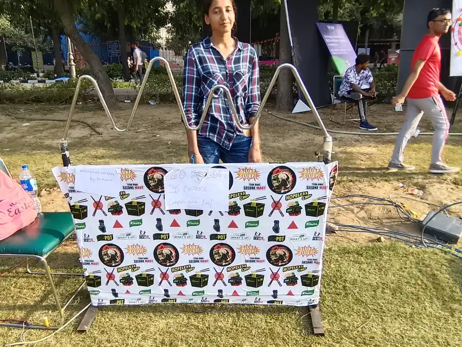 Buzz Wire Game game zone ready for guest engagement in Noida