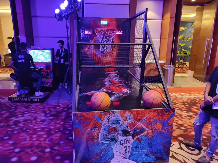 Electronic Basketball Game rental setup for parties and corporate events in Jaipur