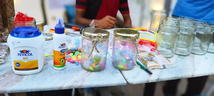Magical Glow Glitter Jar Activities for Events in Gurgaon in Gurgaon
