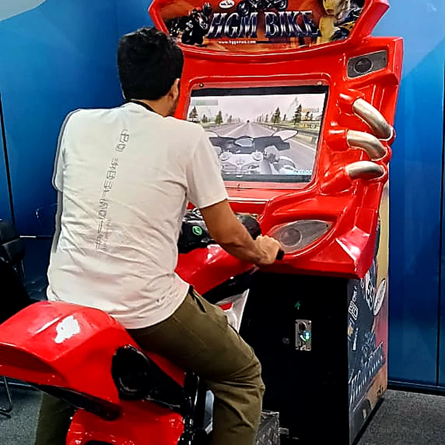 Bike Race arcade game rental in Goa