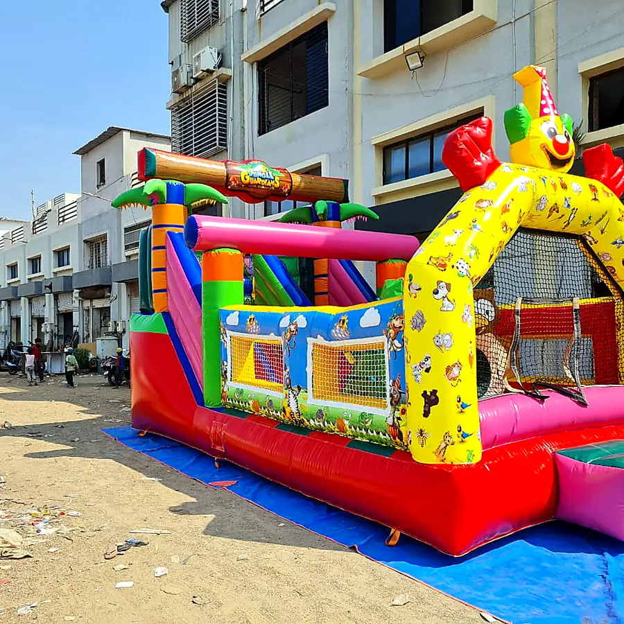 Bouncy inflatable rental for Goa events