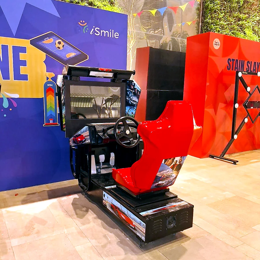 Car race arcade game for Goa events