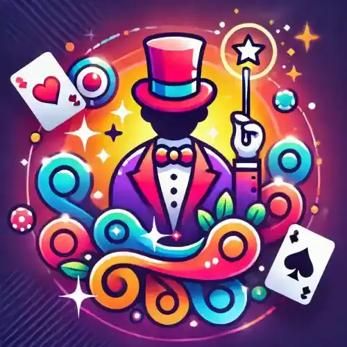 Stage Magician artist setup for an event in Gurgaon