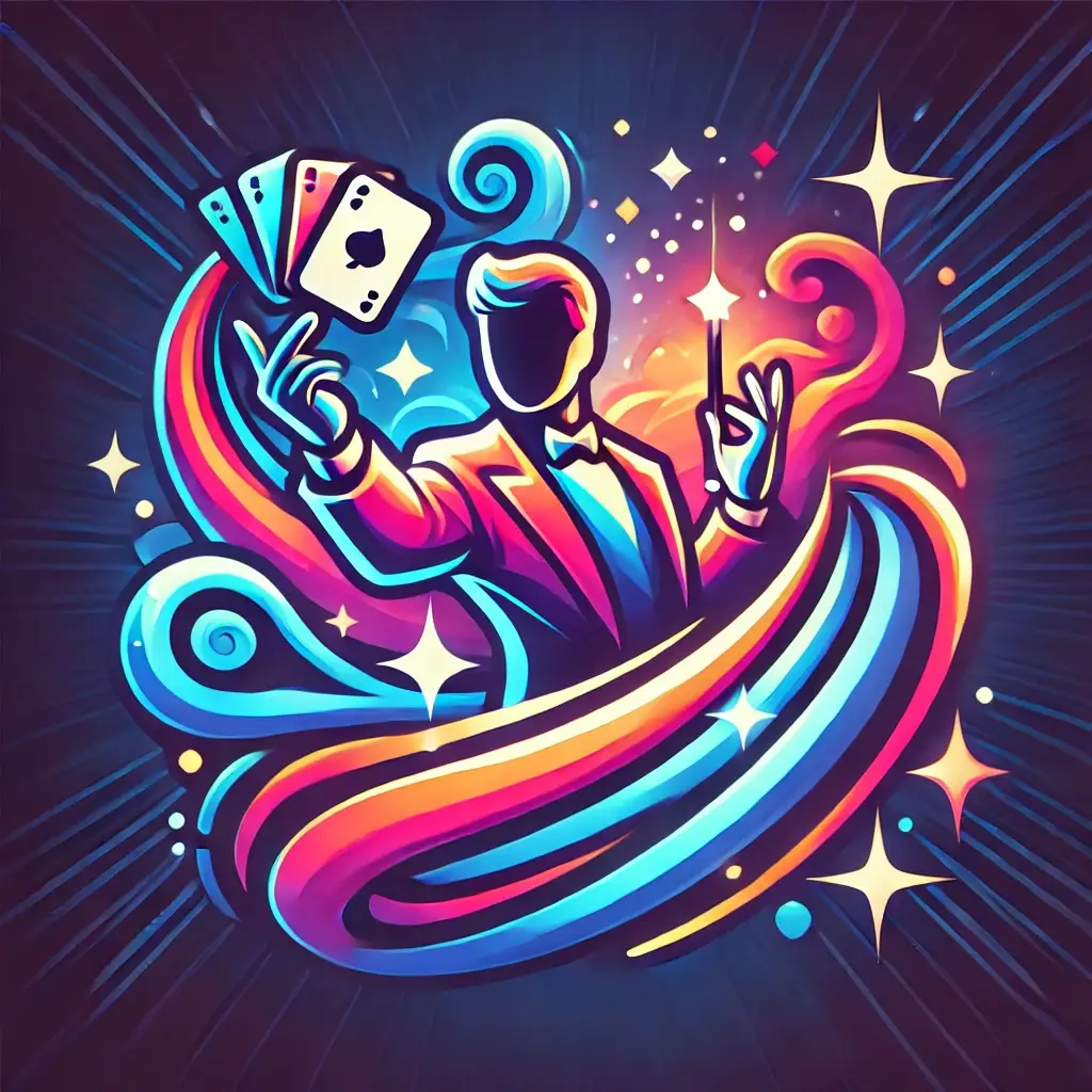 Roving Magician artist setup for an event in Noida