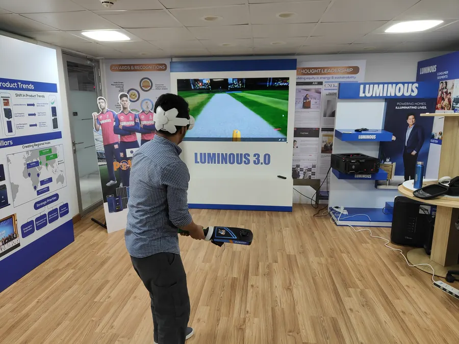 VR Games game zone ready for guest engagement in Kanpur