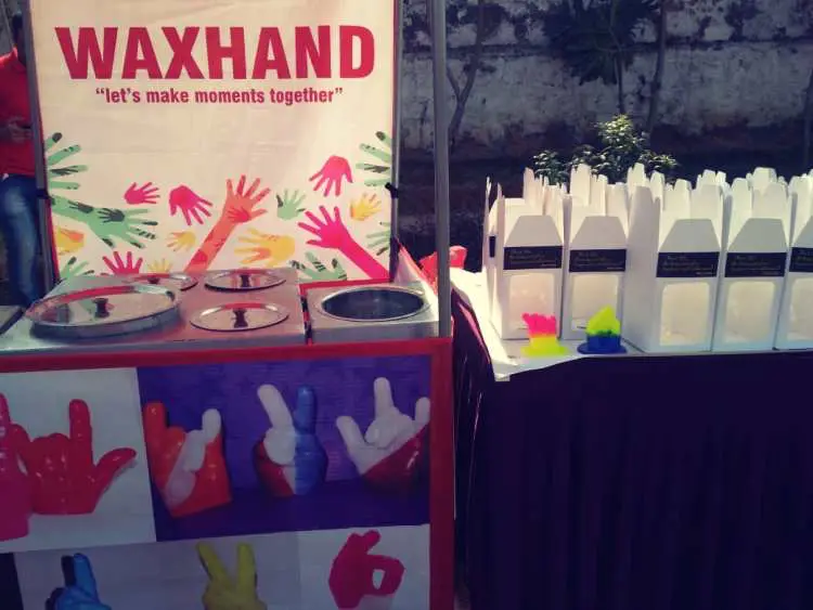 Wax Hand Art in Gurgaon in Gurgaon