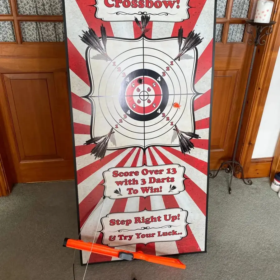 Event-ready wooden games setup by Page One Memories in Noida