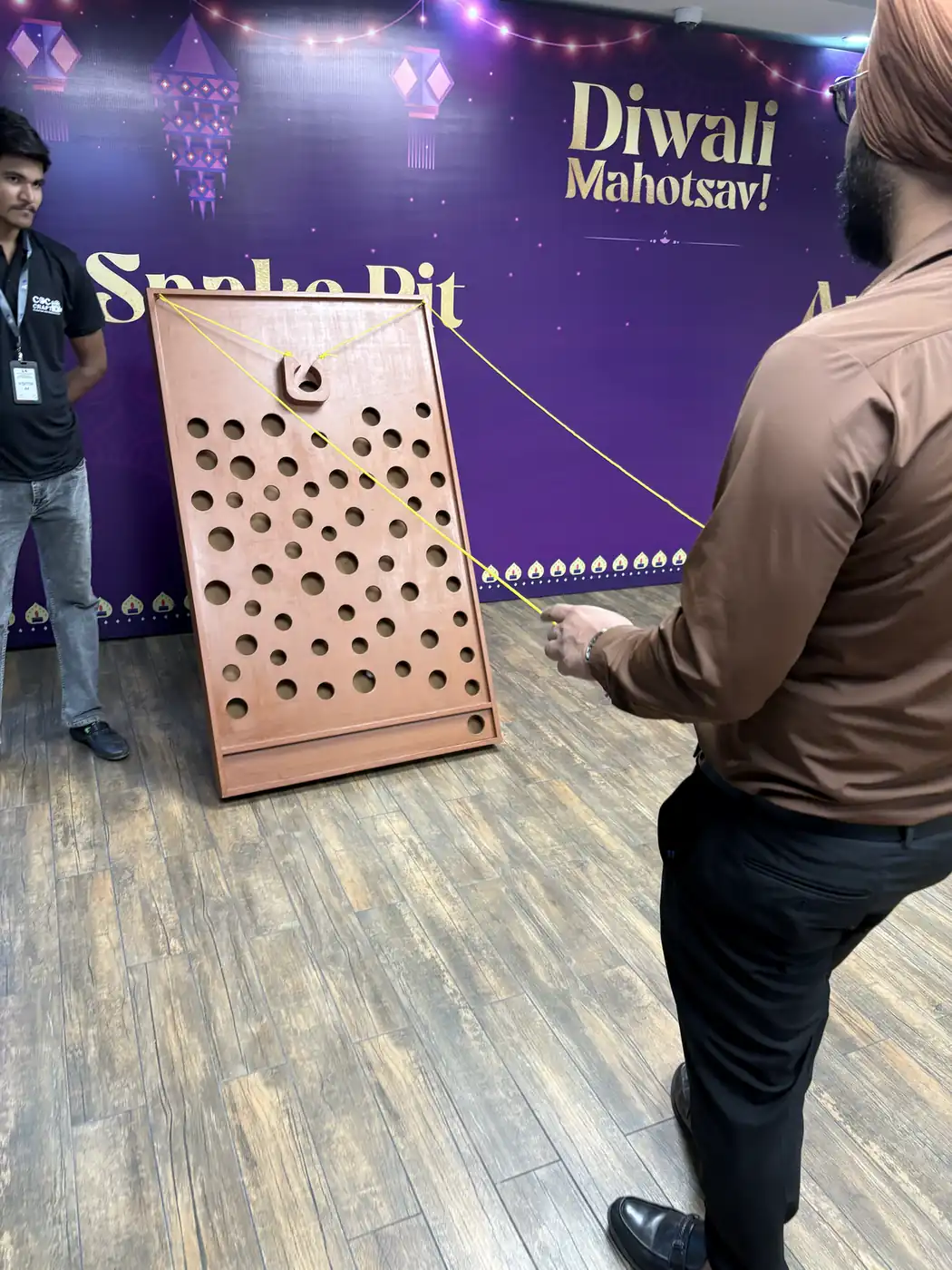 Air Stabilizer Snake Pit wooden game on rent in Noida