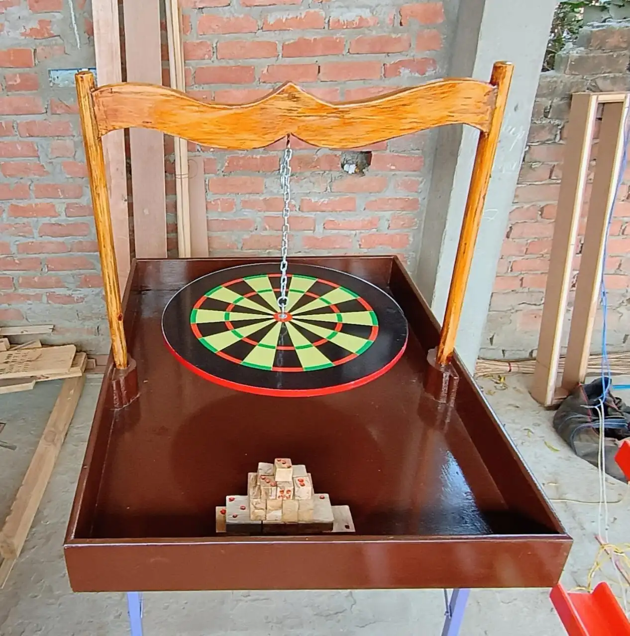 Block Balancing Game wooden game on rent in Noida