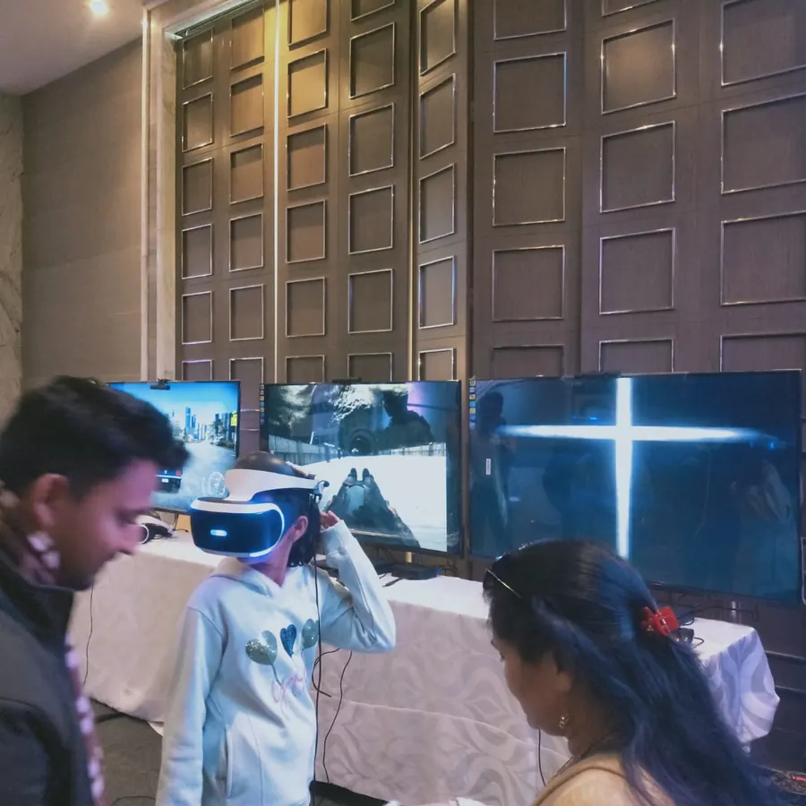 Xbox and PS4 Gaming rental setup for parties and corporate events in Jaipur