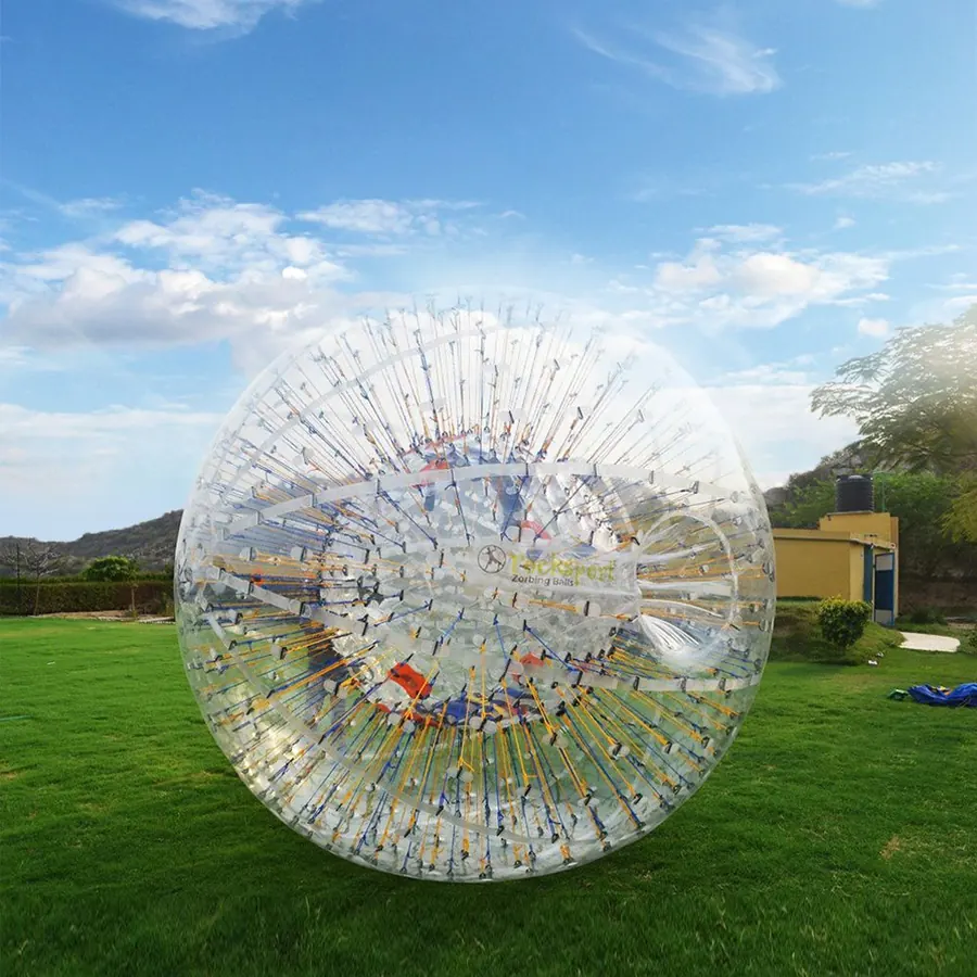 Zorbing Roller rental setup for parties and corporate events in Chandigarh
